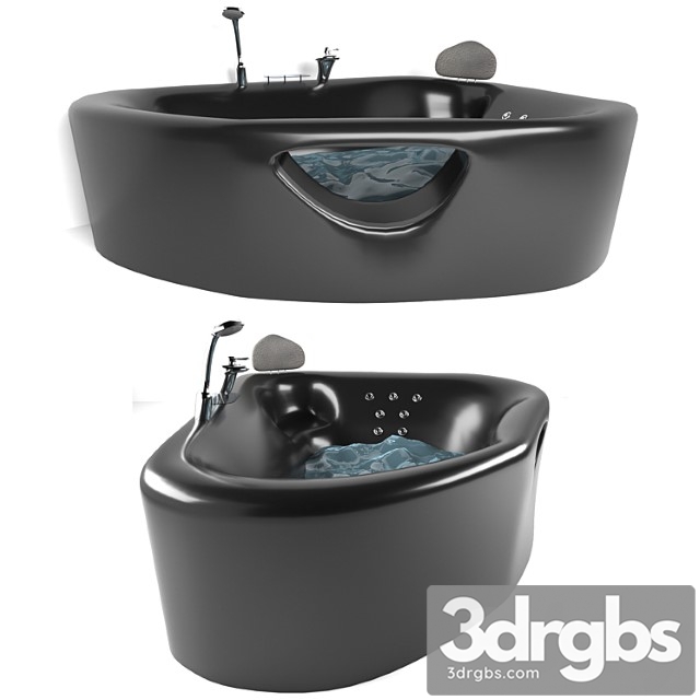 Corner Bath 3dsmax Download - thumbnail 1