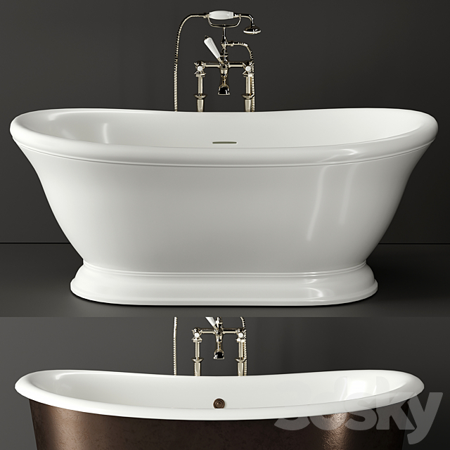 Devon bath set 3ds Max - thumbnail 1