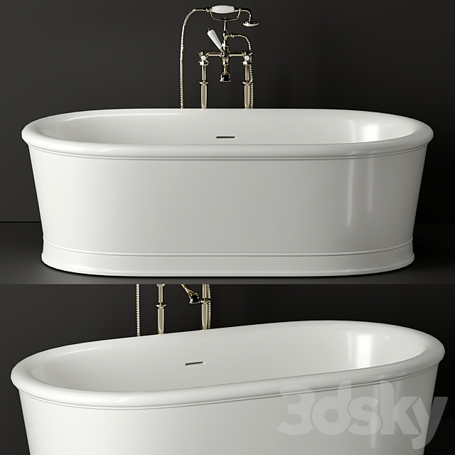 Devon bath set 3ds Max - thumbnail 2