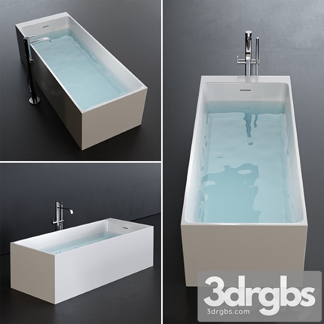 Disenia Square Bathtub 3dsmax Download - thumbnail 1