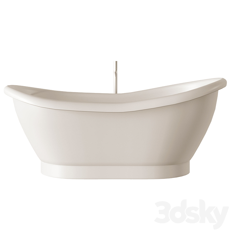 ELBA FREESTANDING BATH 3DS Max Model - thumbnail 1