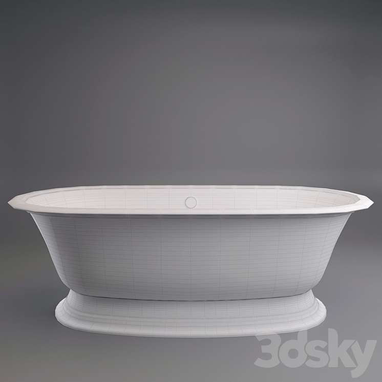 Elwick Victoria + Albert Baths 3DS Max - thumbnail 2