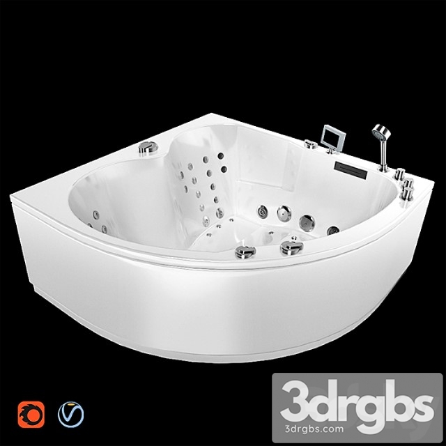 Em Hot Tub Hw 003 3dsmax Download - thumbnail 1