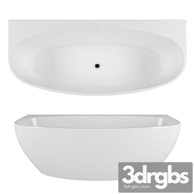 Freestanding Bathtub Belbagno B83 1700 3dsmax Download - thumbnail 1