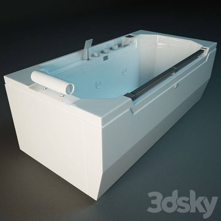 Hot Tub 3DS Max - thumbnail 1