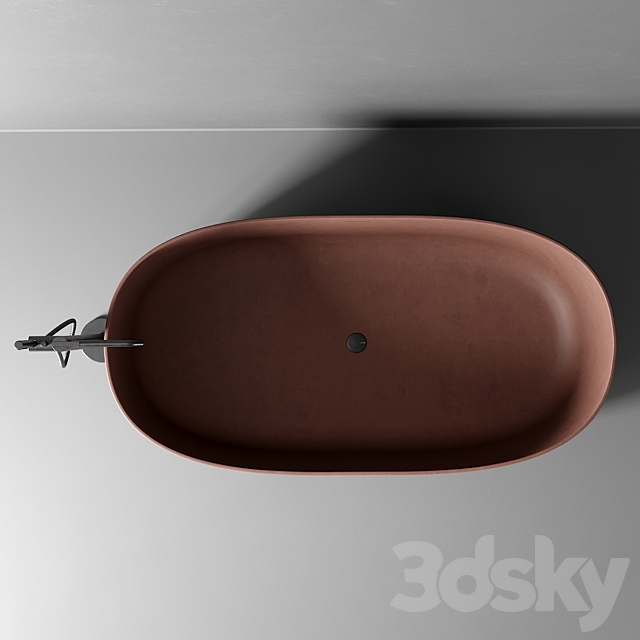 Inbani Arc Bathtub 3DS Max Model - thumbnail 4