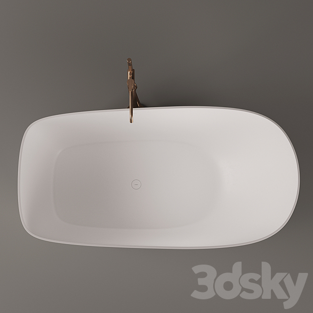 Inbani Forma Bathtub 3DS Max Model - thumbnail 3