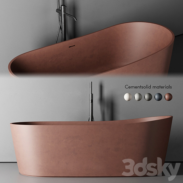 Inbani giro bathtub 3DS Max - thumbnail 1