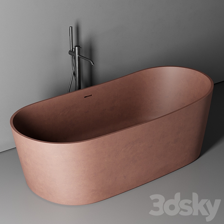 Inbani giro bathtub 3DS Max - thumbnail 2