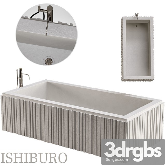 Ishiburo Bathtub 3dsmax Download - thumbnail 1