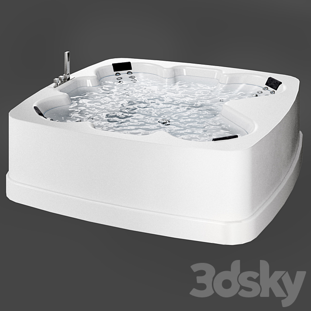 Jaccuzi01 3ds Max - thumbnail 2