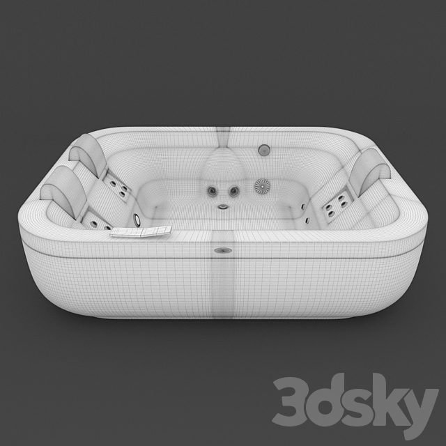 Jacuzzi Aquasoul Extra 3ds Max - thumbnail 3