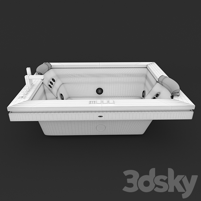 Jacuzzi Aura Plus Top 3ds Max - thumbnail 3