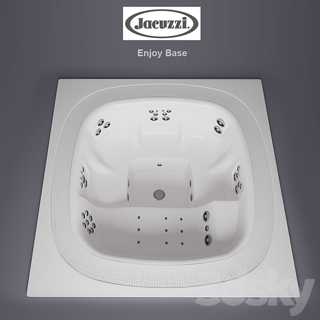 Jacuzzi Enjoy Base 3ds Max - thumbnail 1