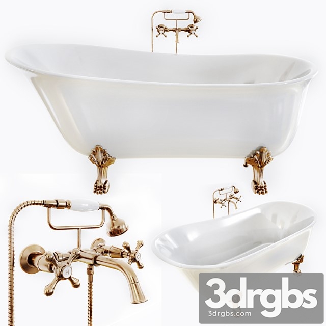 Kado Era Freestanding Bath 2 3dsmax Download - thumbnail 1