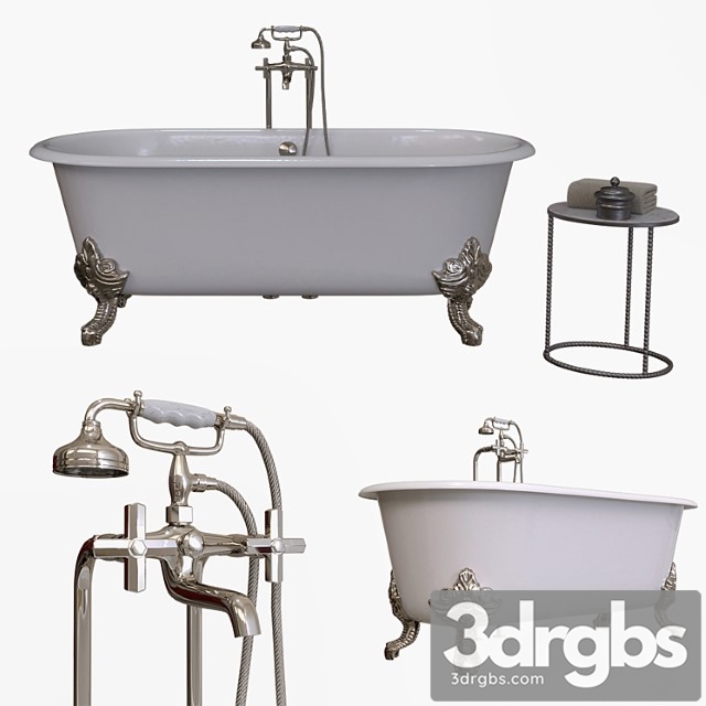 Kallista Bath Set 1 3dsmax Download - thumbnail 1