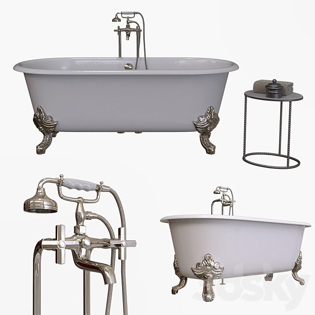 Kallista Bath set 3ds Max - thumbnail 1