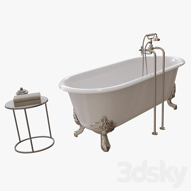 Kallista Bath set 3ds Max - thumbnail 2