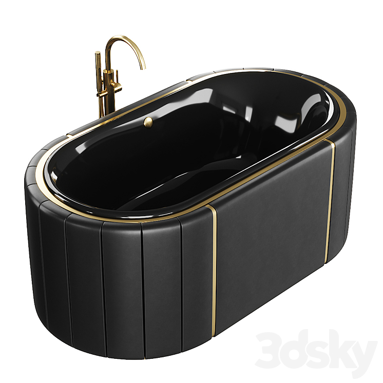 Maison valentina darian bathtub 3DS Max - thumbnail 2