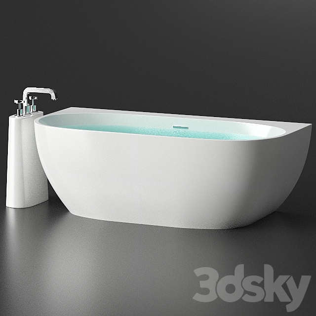 Ravak Bath Set 3DS Max Model - thumbnail 2