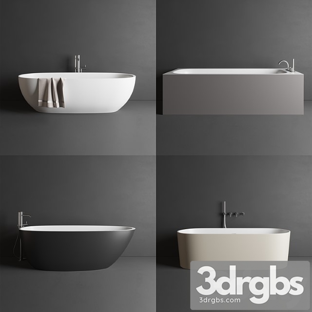 Rexa Design Bathtubs 3dsmax Download - thumbnail 1