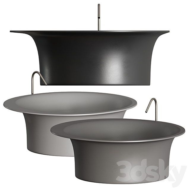 Rexa Design CUP Bathtub 3DSMax File - thumbnail 2