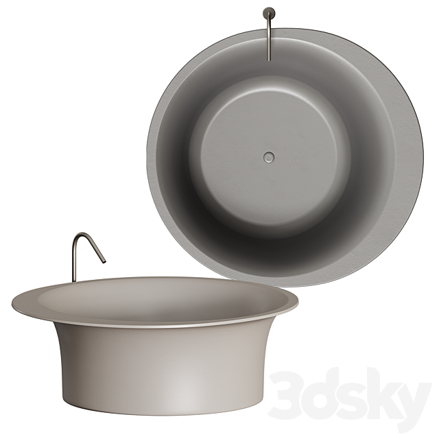 Rexa Design CUP Bathtub 3DSMax File - thumbnail 5