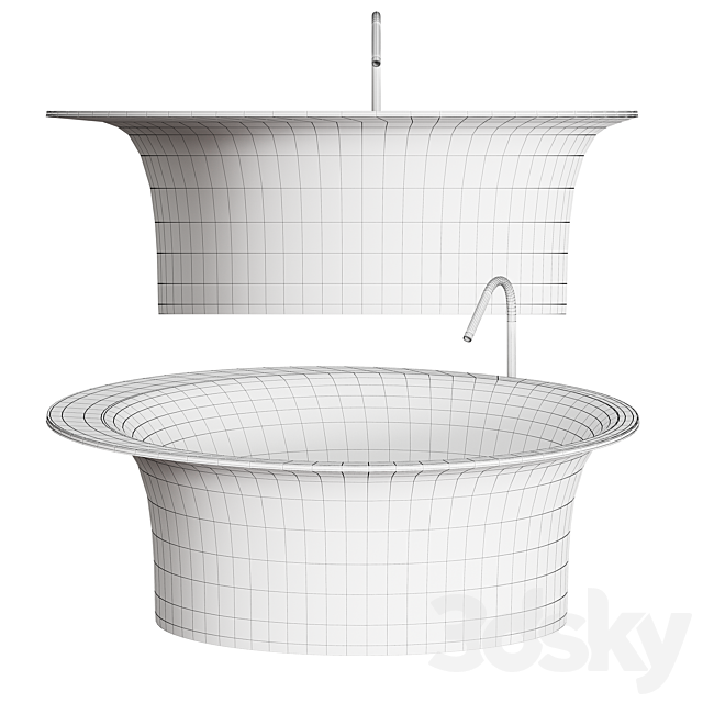 Rexa Design CUP Bathtub 3DSMax File - thumbnail 6