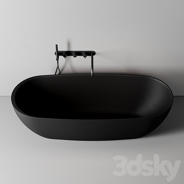 Rexa Design HOLE Bathtub 3DS Max Model - thumbnail 2