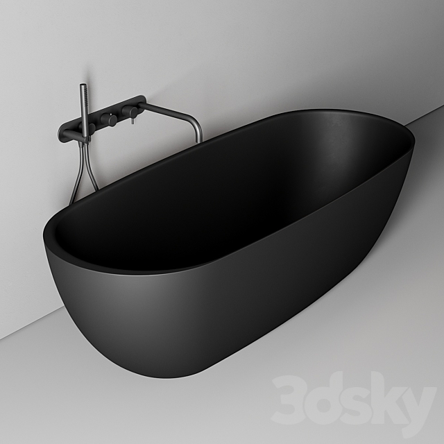 Rexa Design HOLE Bathtub 3DS Max Model - thumbnail 3