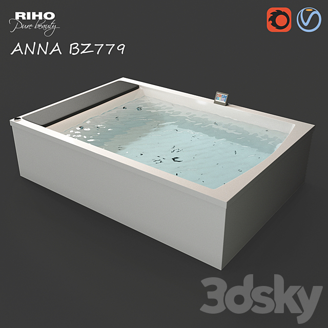 RIHO Anna BZ779 3ds Max - thumbnail 1