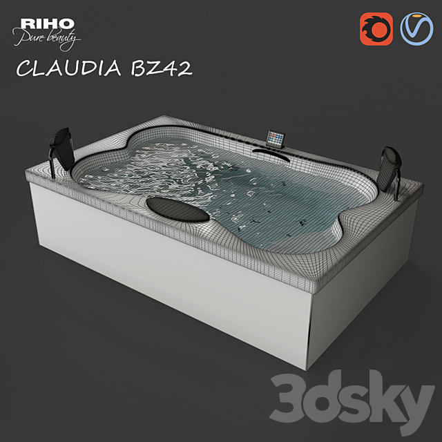 RIHO Claudia BZ42 3ds Max - thumbnail 2