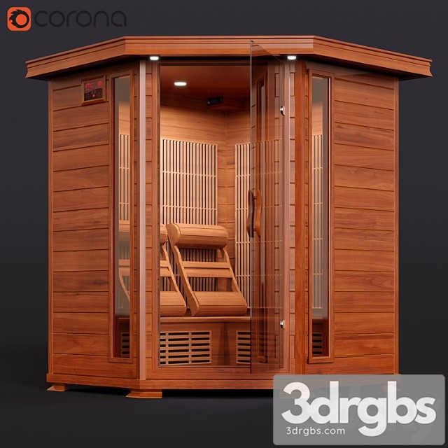 Sauna Heatwave Sa1312 3dsmax Download - thumbnail 1