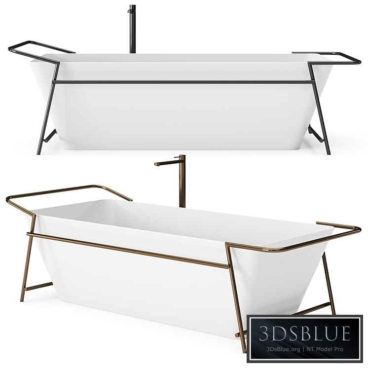 Style Plus Capsule by Cerasa Bathtub 3DS Max - thumbnail 3