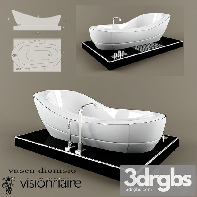 Vasca Dionisio 3dsmax Download - thumbnail 1