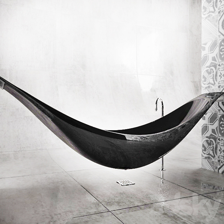 VESSEL HAMMOCK BATH 3DS Max - thumbnail 1