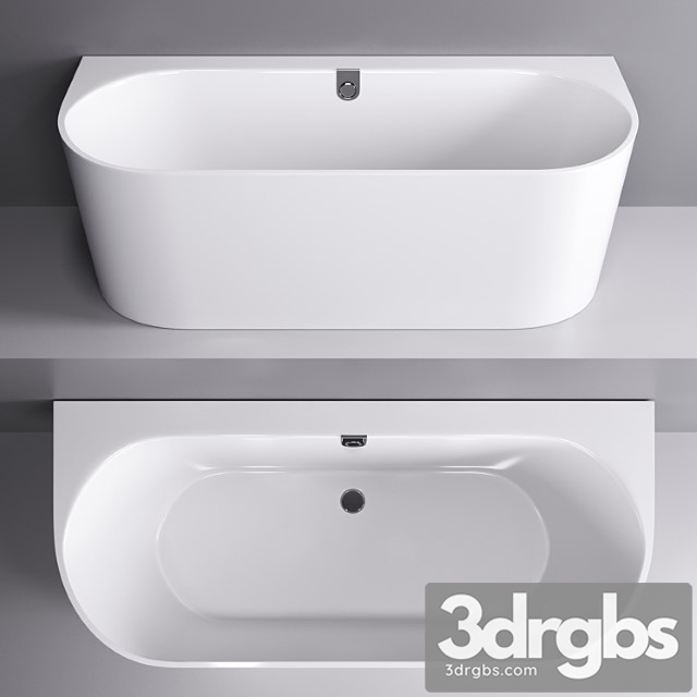 Wall Mounted Bathtub Villeroy Boch Oberon 2.0 - thumbnail 1