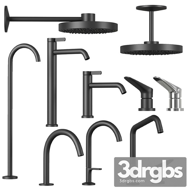 Axor Faucets And Showers Set 1 3dsmax Download - thumbnail 1