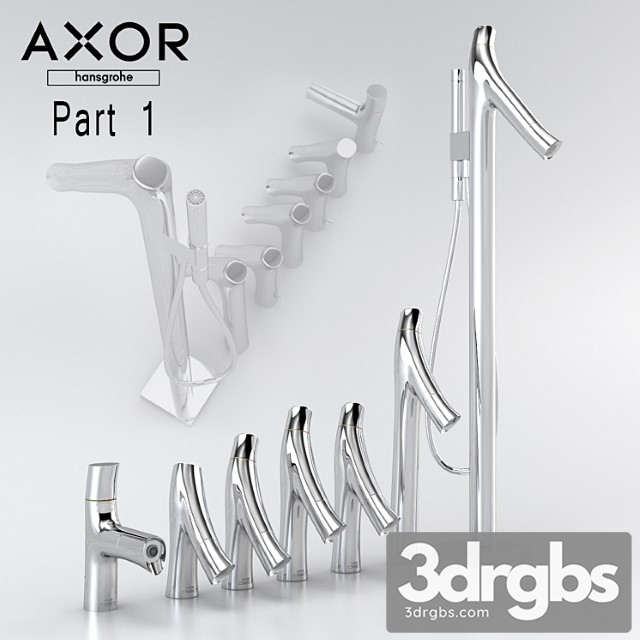 Axor Starck Organic Hansgrohe 3dsmax Download - thumbnail 1