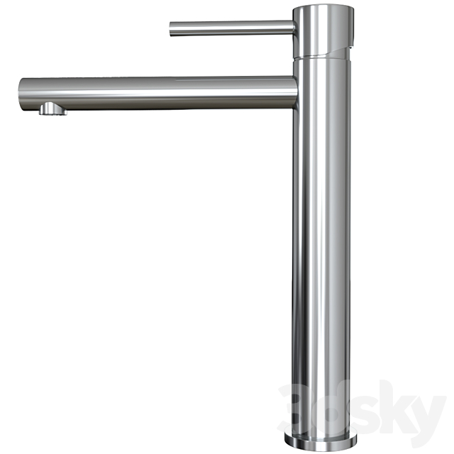 Basin faucet Allen Brau Glority 5.51002-00 chrome 3DS Max Model - thumbnail 4