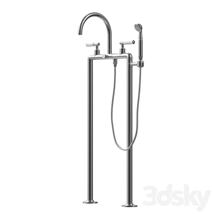 Bond Tandem Tub Filler 3DS Max Model - thumbnail 1