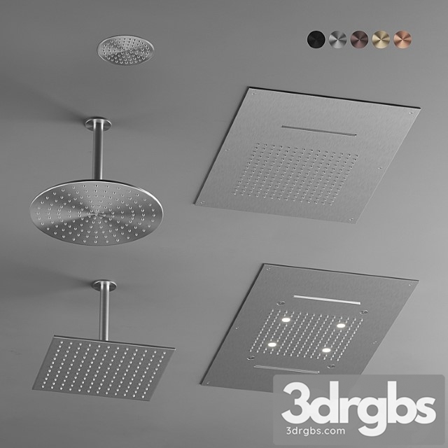 Cea Shower Heads 1 3dsmax Download - thumbnail 1