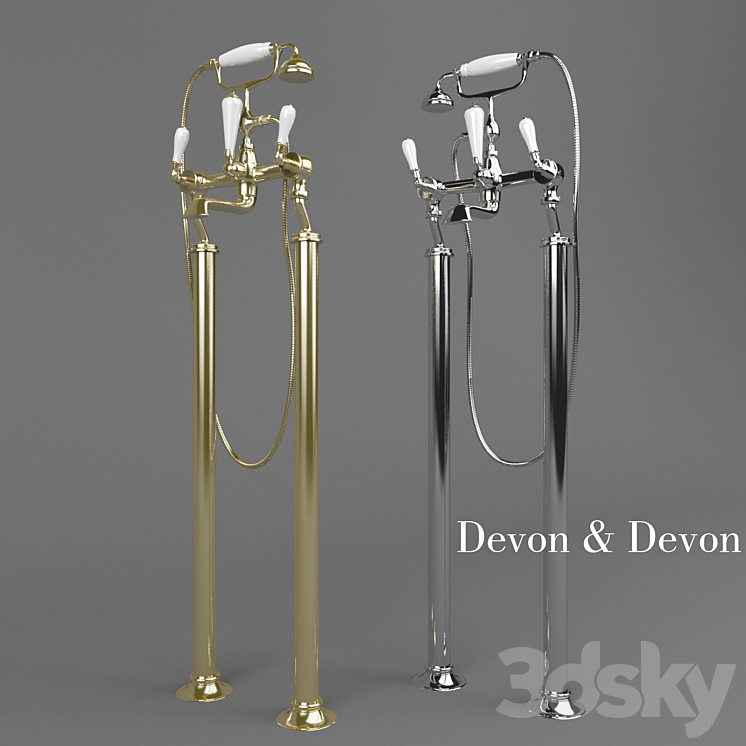 Classic mixer Devon & Devon 3DS Max - thumbnail 1