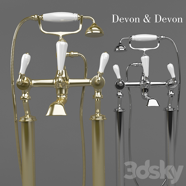 Classic mixer Devon & Devon 3DS Max - thumbnail 2