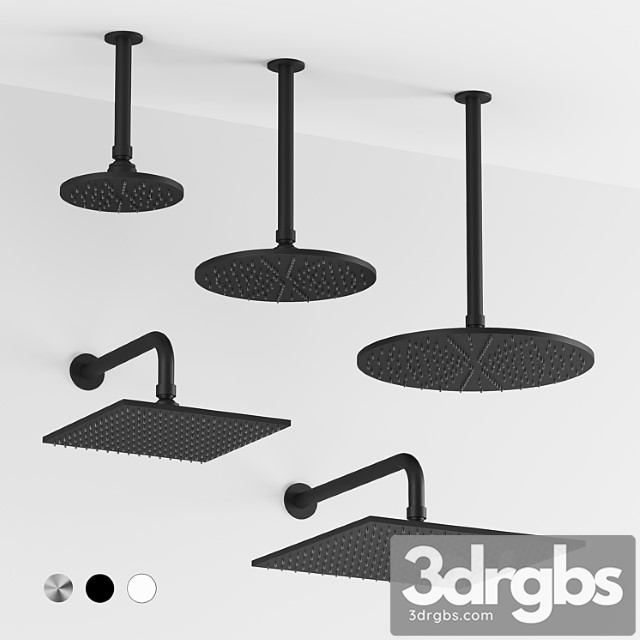 Falper Acquifero Shower Heads 3dsmax Download - thumbnail 1