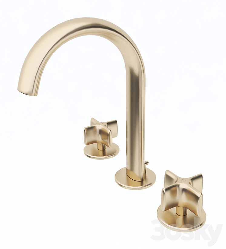 Faucets Armani Roca Set_2 3DS Max - thumbnail 2