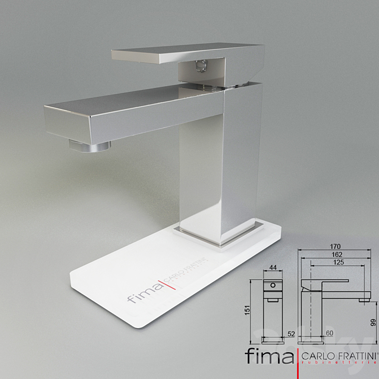 FIMA CARLO FRATTINI F3511 3DS Max - thumbnail 1