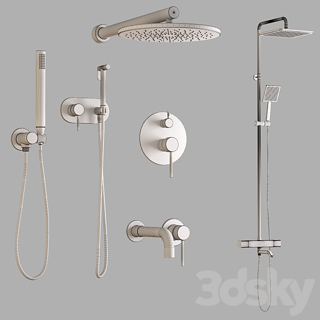 Gappo. FRAP faucets from Aliexpress 3DSMax File - thumbnail 5