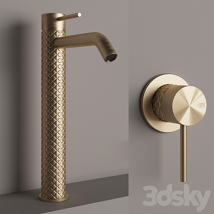 Gessi 316 INTRECCIO 3DS Max - thumbnail 2