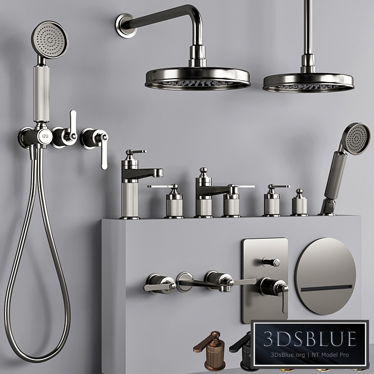 GESSI_VENTI_20_Bathroom_faucet_set_1 3DS Max - thumbnail 3